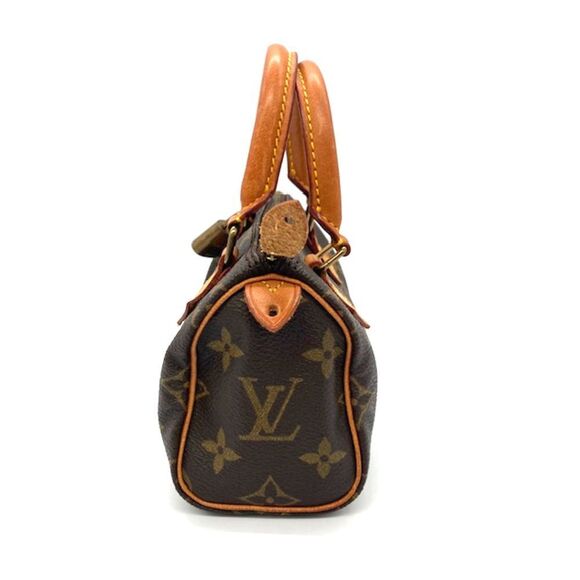 Louis Vuitton Mini Speedy Monogram Shoulder Bag - Picture 3 of 9